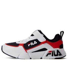 Sneakers sportive "White Black Red"
