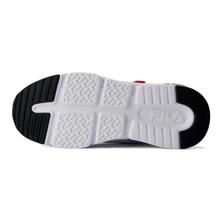 Sneakers sportive "White Black Red"