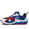 Sneakers sportive "White Blue Red"