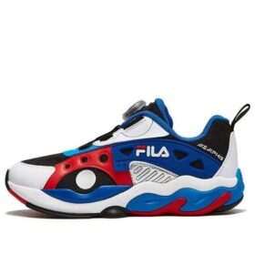 Sneakers sportive "White Blue Red"