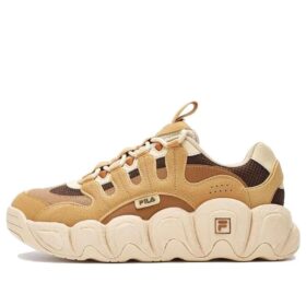 Sneakers voluminose CROISSANT "Arancione Marrone"