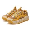 Sneakers voluminose CROISSANT "Giallo Marrone"
