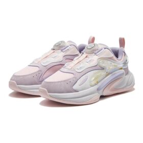 Sneakers WHALE II “Rosa Viola Bianco”