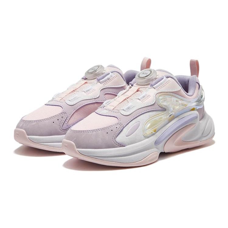 Sneakers WHALE II "Rosa Viola Bianco"