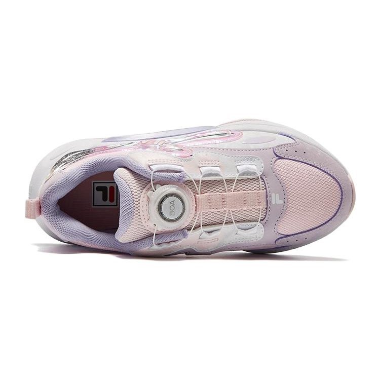 Sneakers WHALE II "Rosa Viola Bianco"