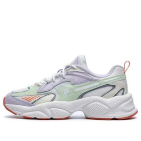 Sneakers Wings "Bianco Verde Lilla"
