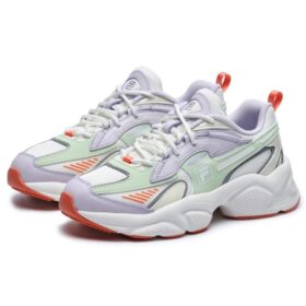 Sneakers Wings “Bianco Verde Lilla”