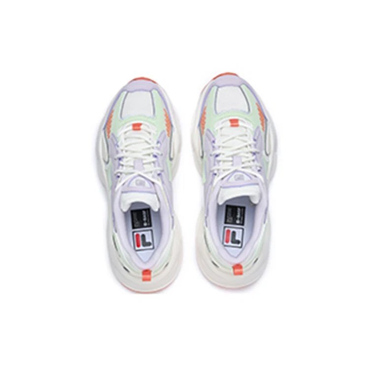 Sneakers Wings "Bianco Verde Lilla"