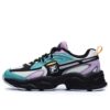 Sneakers Wings "White Aqua Purple"