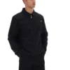 Sovracamicia nera Kasa con zip