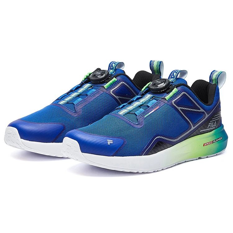 Speed Runner Boa Low-Top Blu