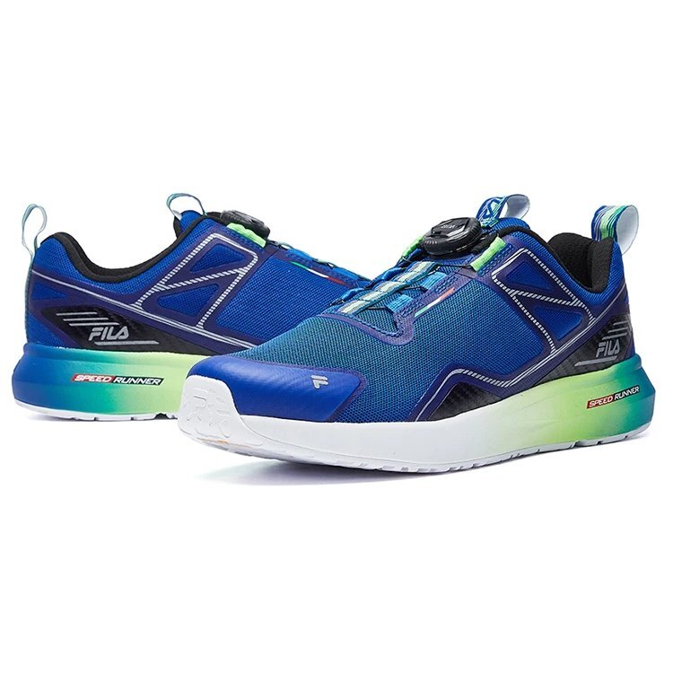 Speed Runner Boa Low-Top Blu