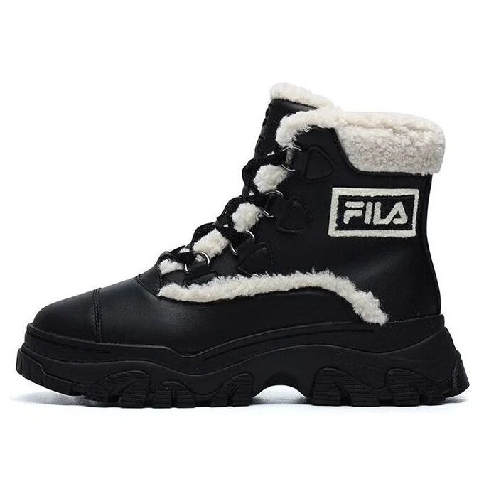 Stivali da neve caldi "Black White"