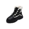 Stivali da neve caldi "Black White"