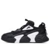 Swarm low swirl sneakers "Black And White"