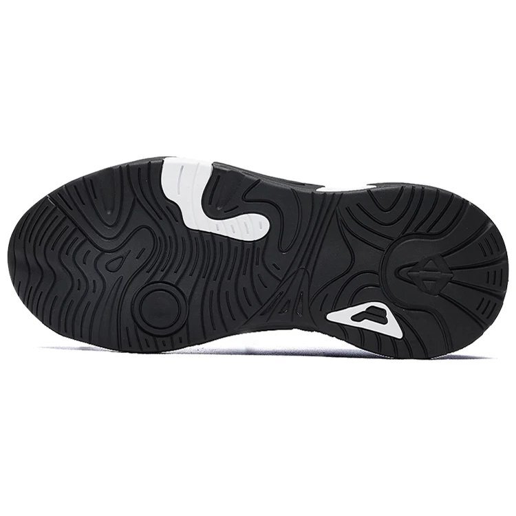Swarm low swirl sneakers "Black And White"