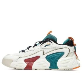 Sneakers Swarm low swirl rosse/bianche/verdi