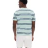T-shirt a righe Cesare tinta in filo Surf Spray