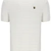 T-shirt in maglia testurizzata Don al latte di cocco