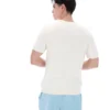 T-shirt in maglia testurizzata Don al latte di cocco