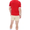 T-shirt Marconi Essential Ringer in rosso cinese