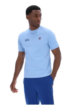 T-shirt Silvio Simple in Frozen Fjord