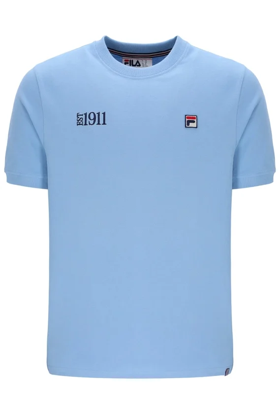 T-shirt Silvio Simple in Frozen Fjord