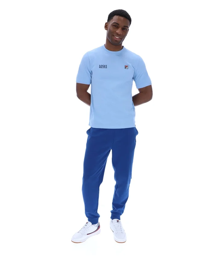 T-shirt Silvio Simple in Frozen Fjord