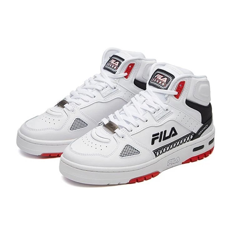 Teratach High-Top Bianco/Rosso/Nero