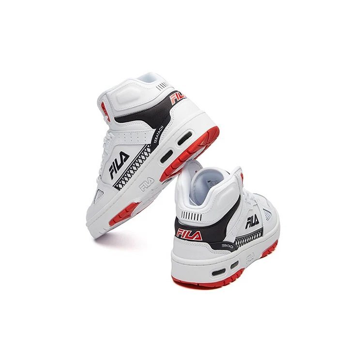 Teratach High-Top Bianco/Rosso/Nero