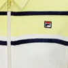 Top corto con zip Giovana Giallo Cera