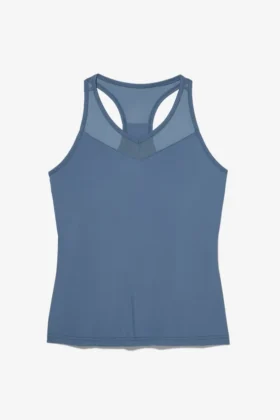 Top da tennis Essential con scollo a vogatore blu