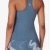 Top da tennis Essential con scollo a vogatore blu