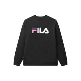 Top in maglia casual minimalisti, stile di coppia, nero