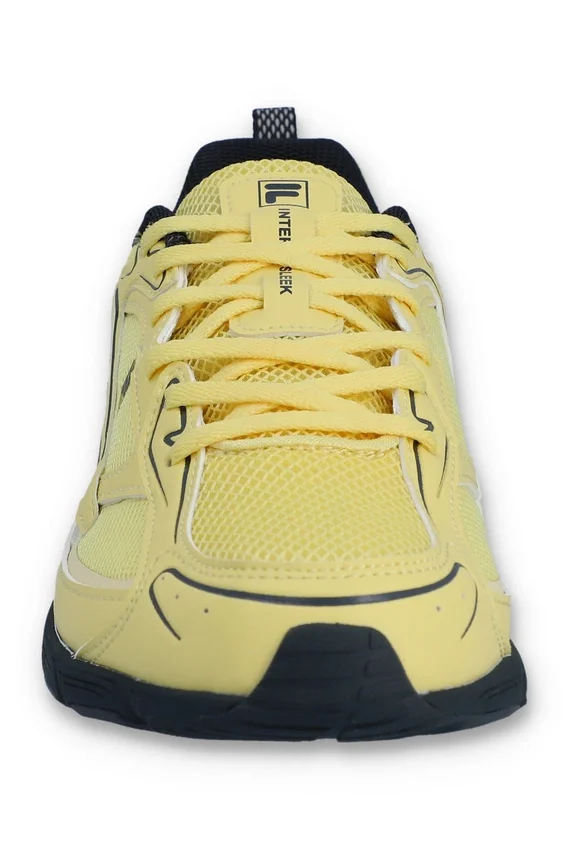 Unisex Yellow Interun Sleek Sneakers