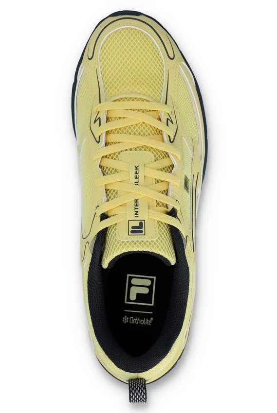 Unisex Yellow Interun Sleek Sneakers